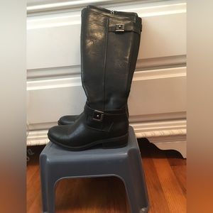 Womens Baretraps Yalina riding boots sz.5 black